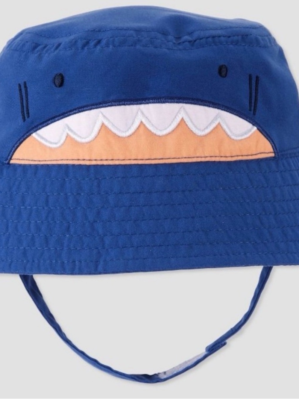 Shark Bucket Sun Hat Blue 6-12 Months Fisherman Beach Carter’s Toddler Ocean